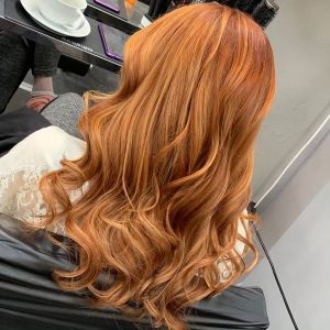 coral red hair colours at salon m hair salon in wallasey the wirral