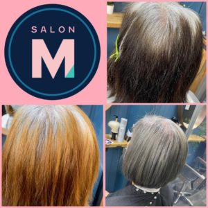 Modern Grey Hair Colours at Salon M hair salon, Liverpool